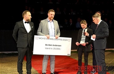 MCH-prisen til Bo Bak Andersen