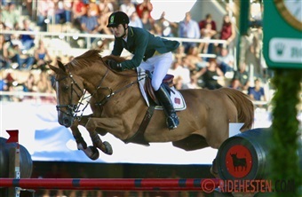 Baloubet du Rouet stempler ind i Herning