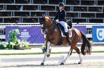 Isabella og Garson med ny PR ved EM