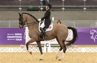 Nadja imponerer i Doha: – Det var en forn&oslash;jelse at danse med ham