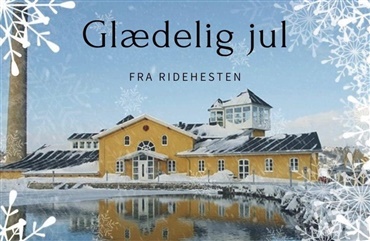 Ridehesten &oslash;nsker gl&aelig;delig jul