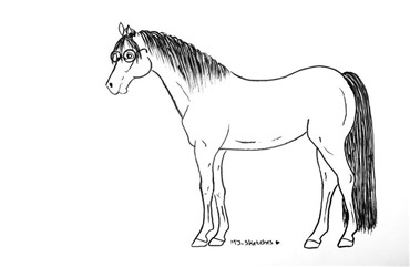 Ponyfar – Undskyld er din pony dum eller bare d&oslash;v?