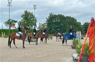 Ung dansk rytter fejlfri i debut til Longines-st&aelig;vne