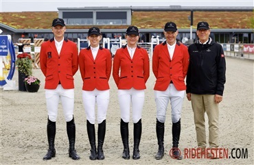 F&oslash;lg de danske Nations Cup-ryttere 
