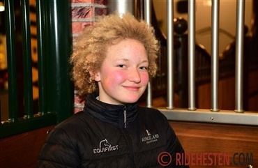 Filippa Ibsen - yngste deltager i Herning