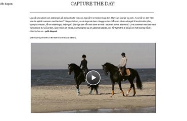 Rider by Horse med videomarkedsf&oslash;ring