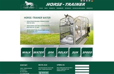 Ny hjemmeside til Horse-trainer