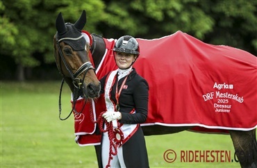 Rikke tog guldet for junior