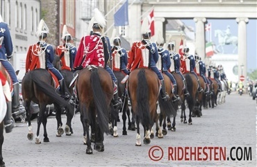 Gardehusarerne og Danmark fejrede kronprinsen 