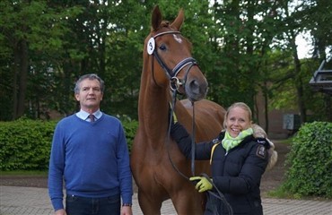 Dansk hest til Helen Langehanenberg