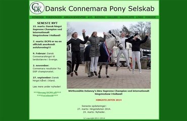 Connemara anerkendt i Danmark