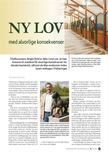 Ny lov - med alvorlige konsekvenser