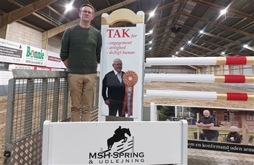 Gerhard fejres af 170 fra ridesporten