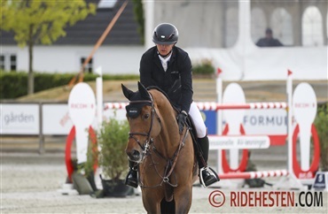 Tre danskere fejlfri og placeret i 150 cm