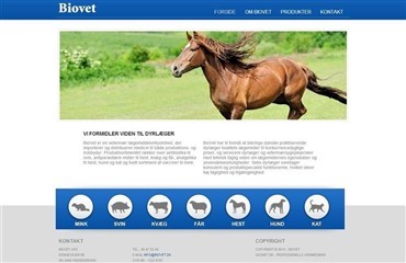Ny hjemmeside til BioVet