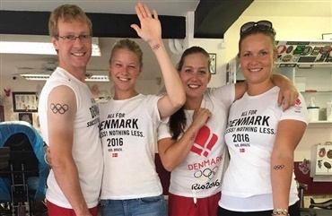 De danske OL-stjerner med OL-tatovering