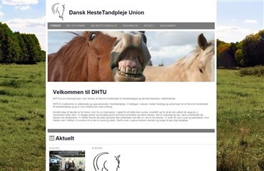 Ny hjemmeside til Dansk HesteTandpleje Union