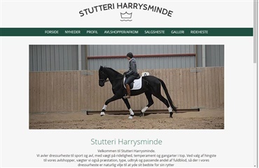 Ny hjemmeside til Stutteri Harrysminde