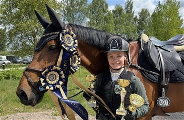 Hattrick til Smilla i Sverige