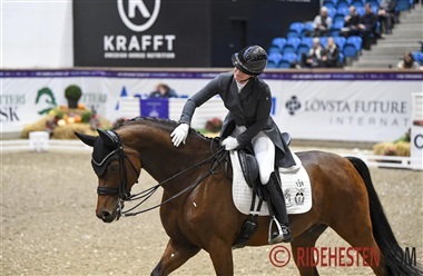 I dag starter dressurst&aelig;vnet ved Christmas Show