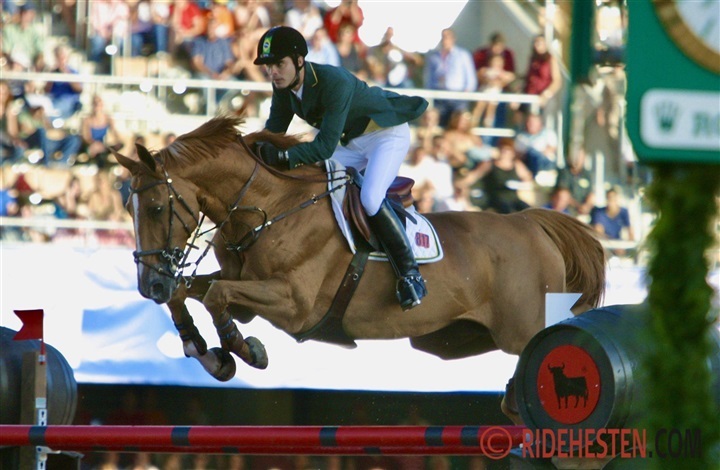 Baloubet du Rouet stempler ind i Herning