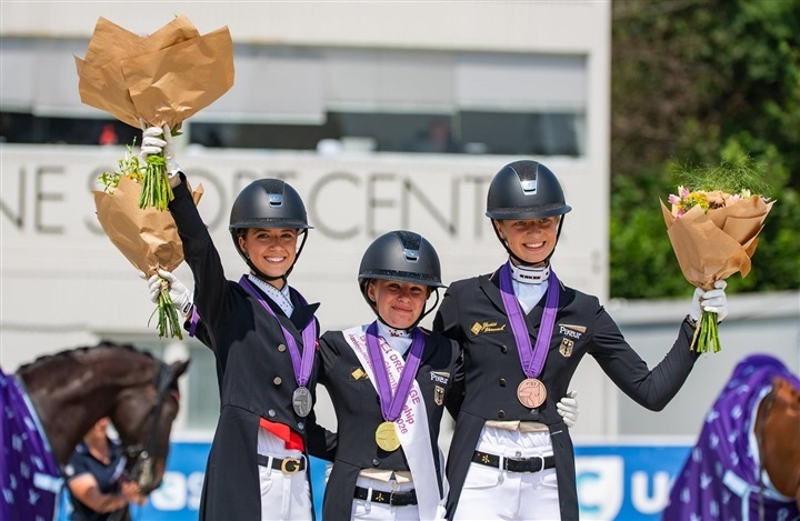 Ida og Gozzip rider sig til s&oslash;lvmedalje ved EM