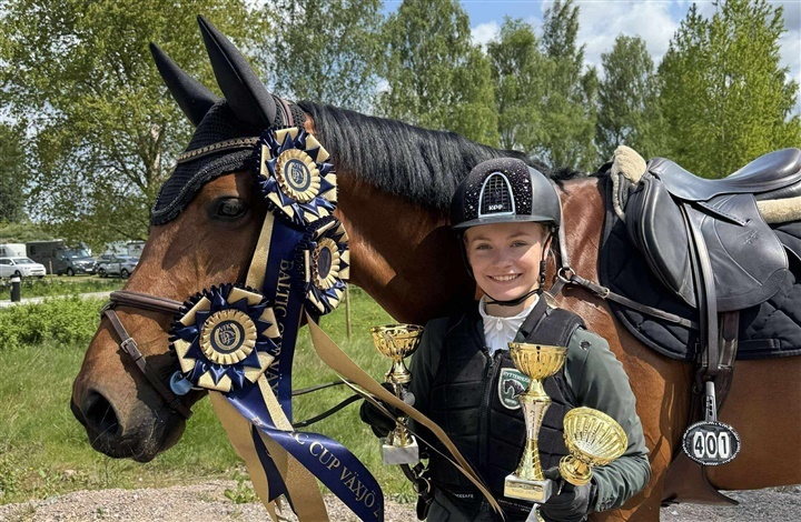 Hattrick til Smilla i Sverige