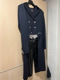 Mørkeblå Kingsland dressurkjole 