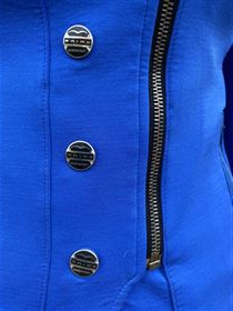 Blå Animo stævnejakke str 34