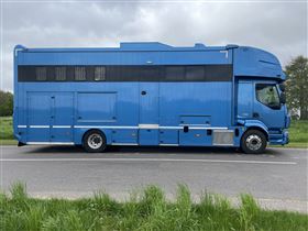 DEMO Volvo FL210 - Lehel (Living med pop ud +4 heste) - Ingen vejafgift i DK.