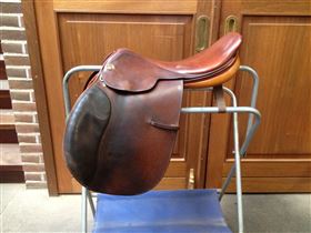 Crosby springsadel m. bred bom