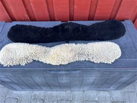 Mattes gjord, asymmetrisk, 70 cm med ekstra lammecover