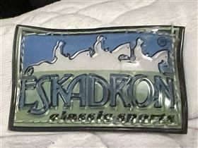 Hvidt ESKADRON dressurunderlag