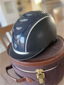 Scharf  blå ridehjelm